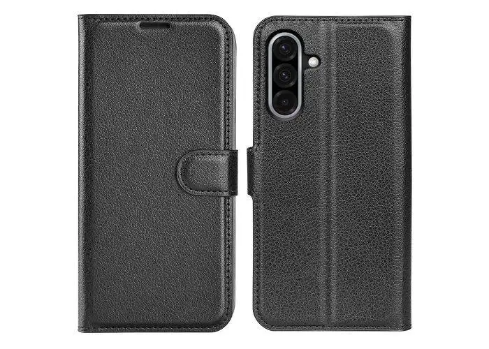 Samsung Galaxy A56 / A36 5G - Læder cover / pung - Sort