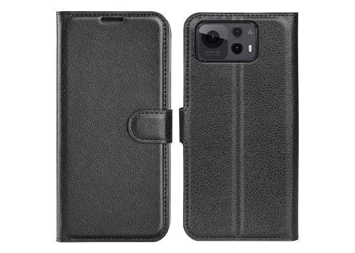 Asus Zenfone 12 Ultra - Læder cover / pung - Sort