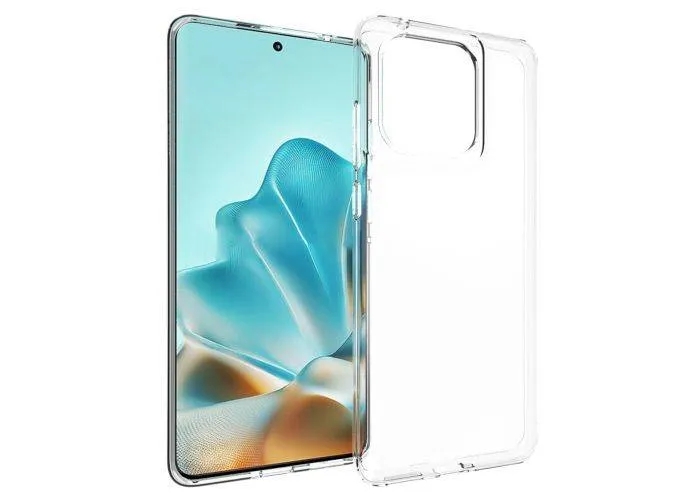Motorola Edge 60 / Edge 60 Fusion - Shockproof gummi cover - Transparent