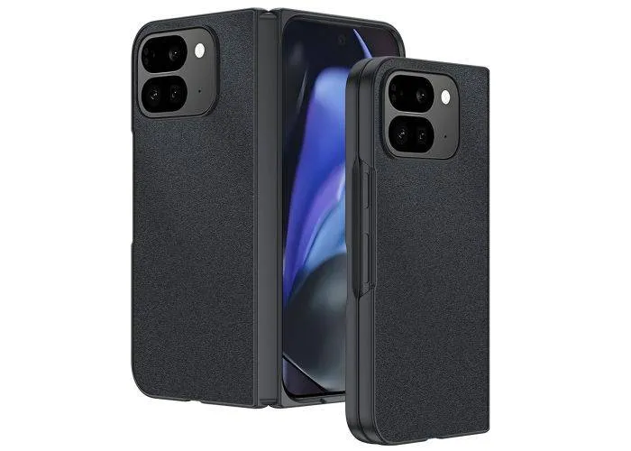 Google Pixel 10 Pro Fold - Slim shockproof hardcover - Sort
