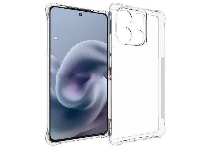Motorola G86 Power - Shockproof gummi cover - Transparent