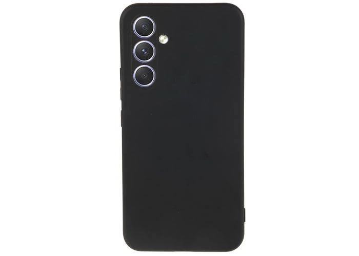 Samsung Galaxy S25 FE - Slim fleksibel silikone cover - Mat sort