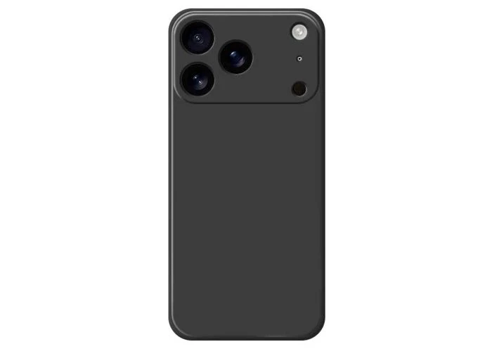 iPhone 17 Pro Max / 18 Pro Max - Slim silikone cover - Sort