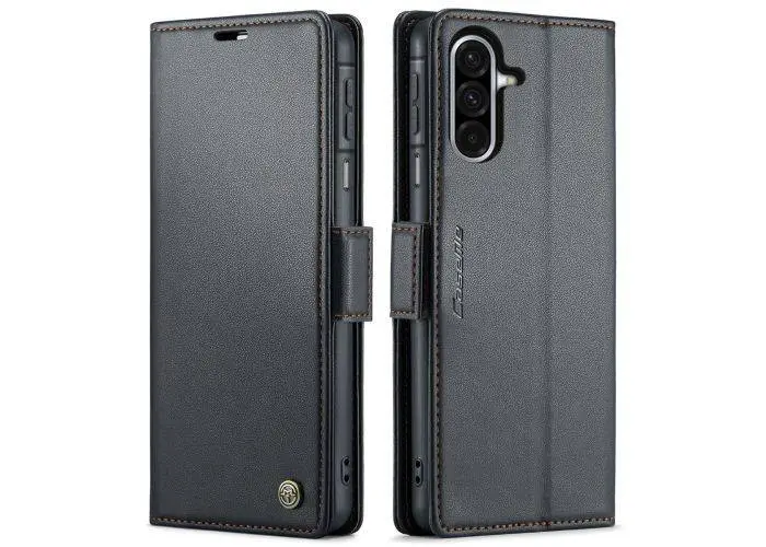 Samsung Galaxy A17 5G - CASEME RFID læder cover - Sort