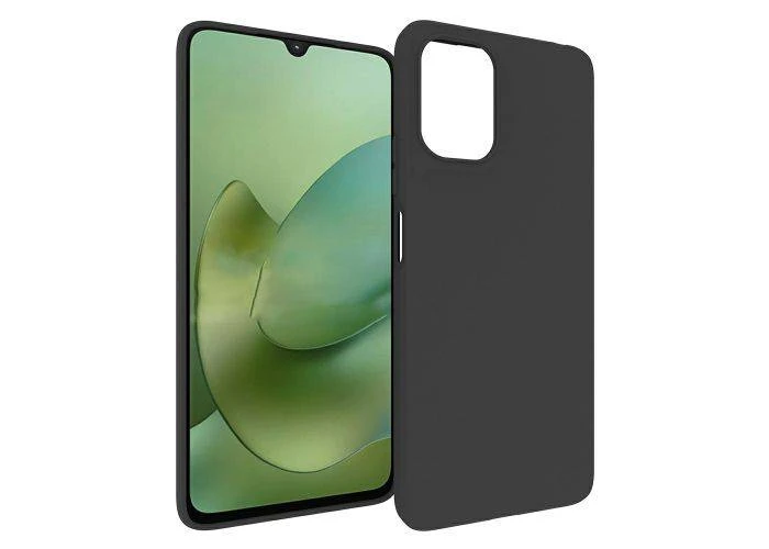 Motorola G06 /  G06 Power - Shockproof gummi cover - Mat sort
