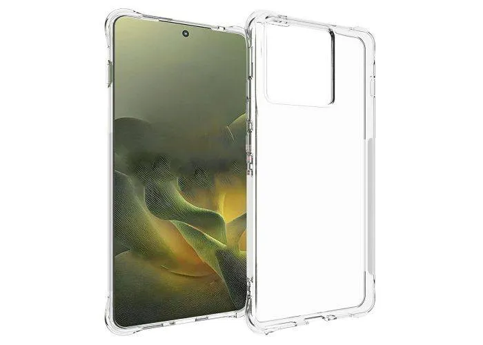 Motorola Edge 70 5G - Shockproof gummi cover - Transparent