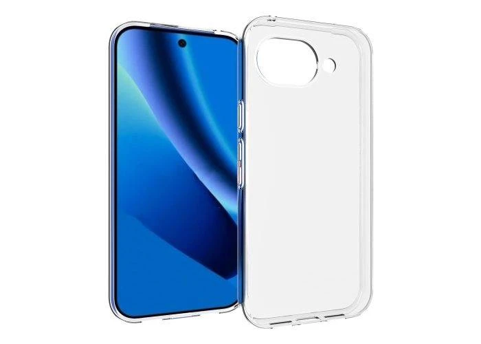 Google Pixel 10a - Shockproof gummi cover - Transparent
