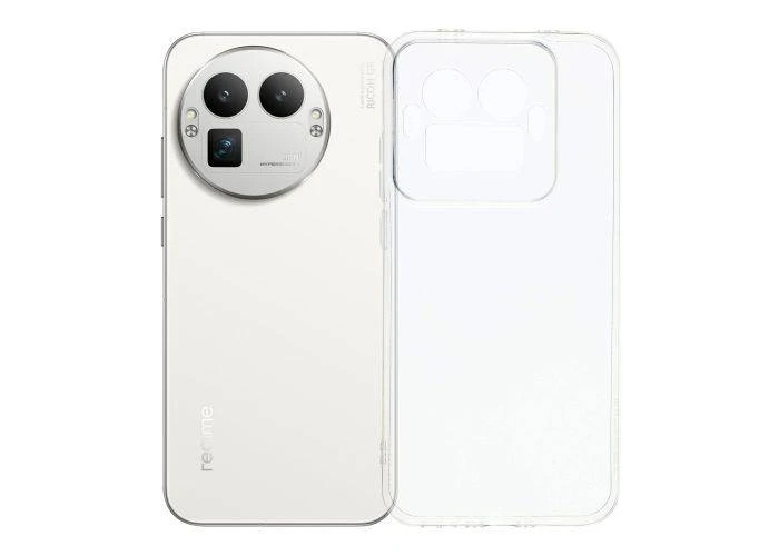 Realme GT 8 Pro 5G - Slim shockproof gummi cover - Transparent