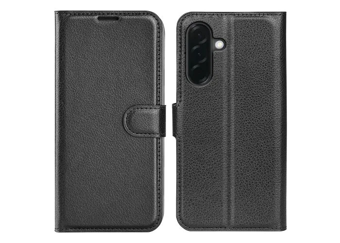Samsung Galaxy A37 5G - Læder cover / pung - Sort