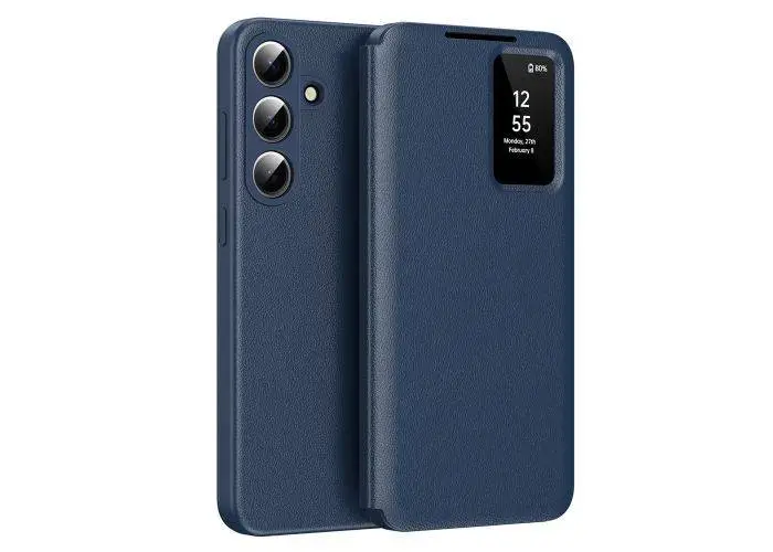 Samsung Galaxy S26 Plus - View window flip cover - Safir