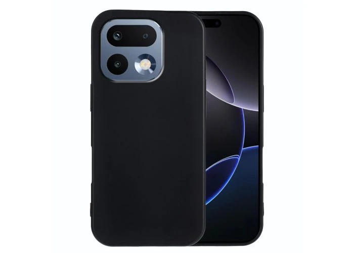 Realme 16 Pro 5G -  Slim silikone cover - Sort