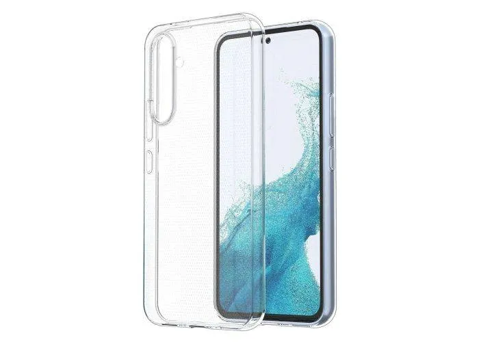 Samsung Galaxy A54 5G - Shockproof gummi cover  - Transparent