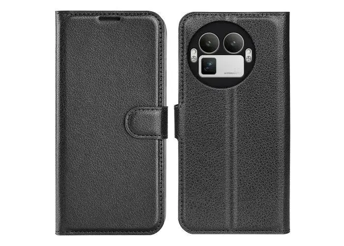 Realme GT 8 Pro 5G - Læder cover / pung - Sort