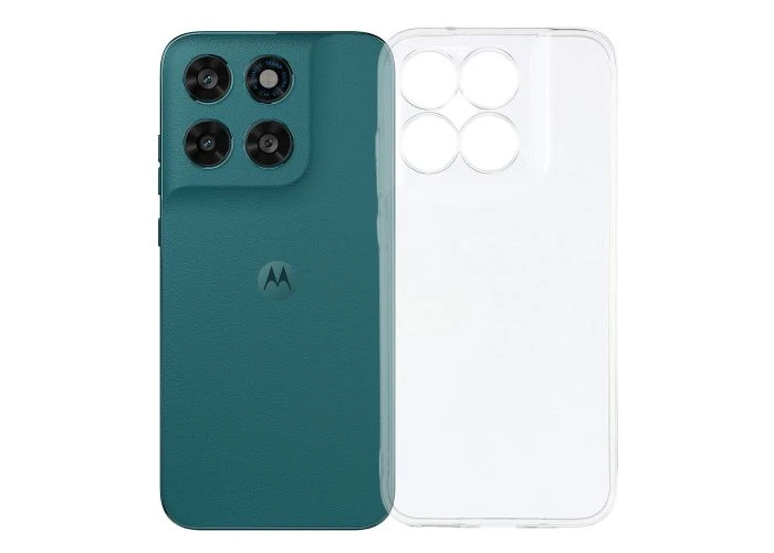 Motorola  G87 / G77 / G67 - Ultratyndt shockproof gummi cover - Transparent