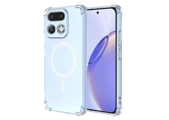 Realme 16 Pro 5G - Magnetisk Hybrid cover - Magsafe kompatibel - Transparent