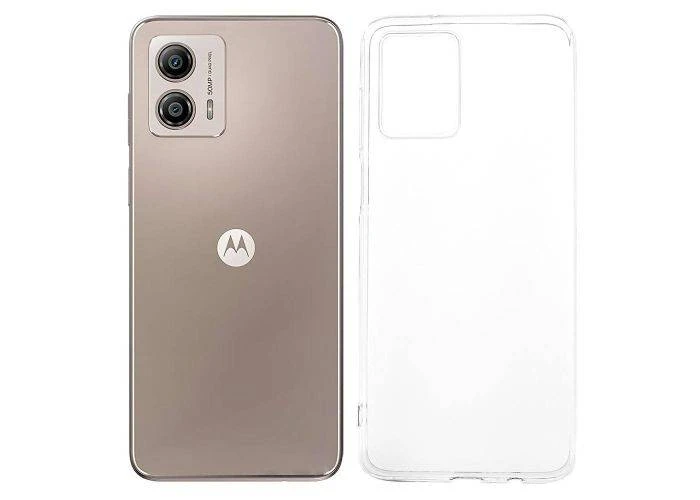 Motorola Moto G53 5G - Ultratyndt gummi cover - Transparent