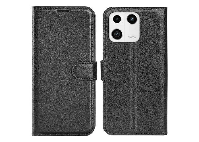 Xiaomi 13 5G - Læder cover / pung - Sort