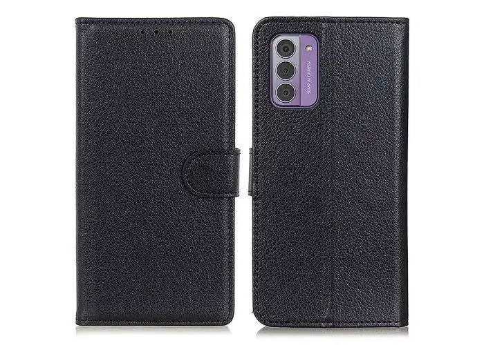 Nokia G42 - Læder cover / pung - Sort