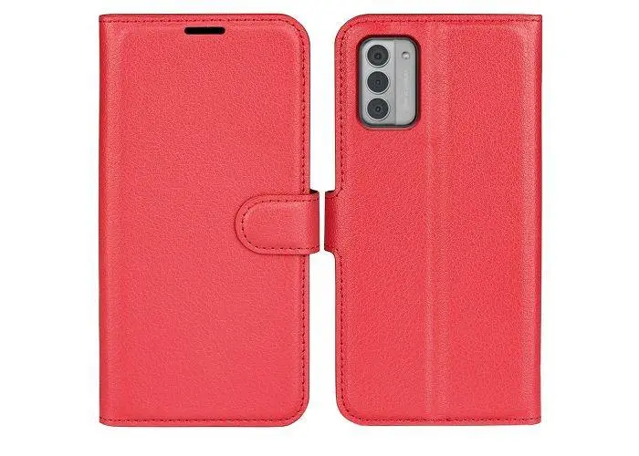 Nokia G42 - Læder cover / pung - Rød