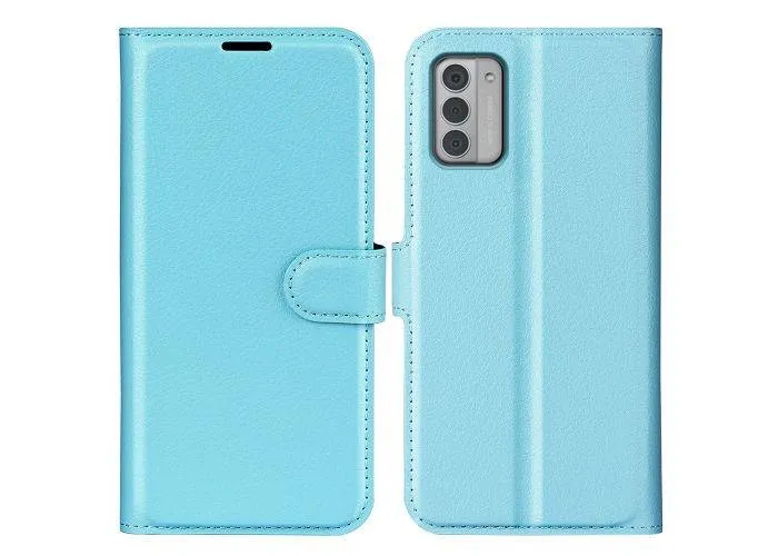 Nokia G42 - Læder cover / pung - Blå