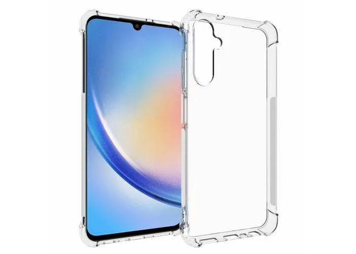 Samsung Galaxy A05s 4G - Shockproof gummi cover - Transparent