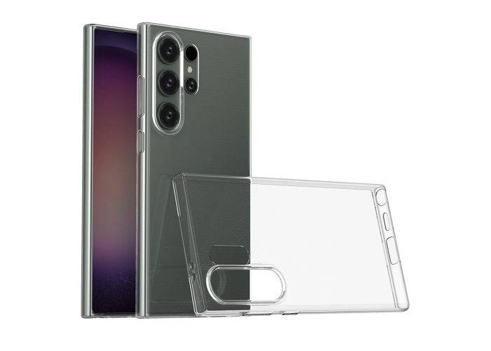 Samsung Galaxy S24 Ultra - Shockproof Slim gummi cover - Transparent