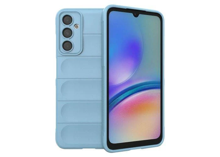Samsung Galaxy A05s 4G - WAVE gummi cover - Lyseblå
