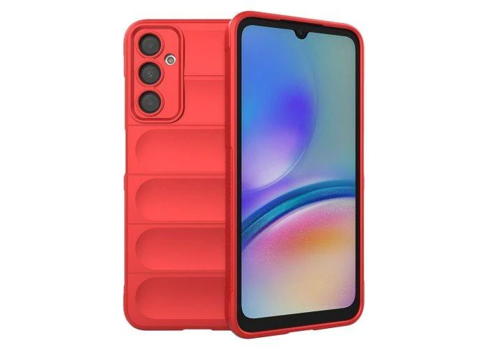 Samsung Galaxy A05s 4G - WAVE gummi cover - Rød
