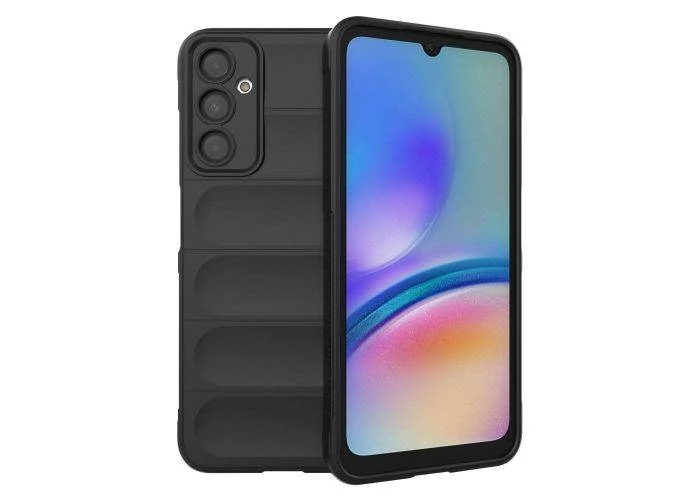 Samsung Galaxy A05s 4G - WAVE gummi cover - Sort