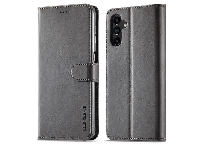 Samsung Galaxy A15 5G / A15 4G - LC.IMEEKE læder cover - Grå