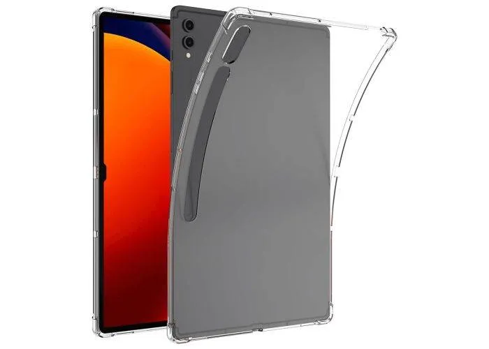 Samsung Galaxy Tab S10 Ultra - Shockproof gummi cover - Transparent