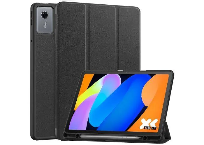 Lenovo Idea Tab 11 (TB336ZU / TB336FU) - Tri-Fold læder cover - Sort