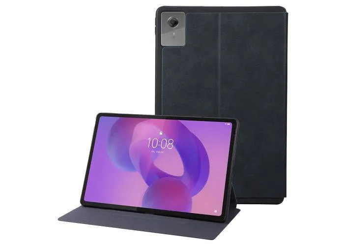 Lenovo Idea Tab Plus - Slim læder cover - Blå