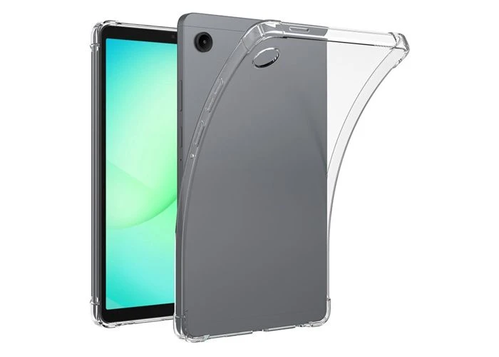 Samsung Galaxy Tab A11 / Tab A9 - Shockproof gummi cover - Transparent