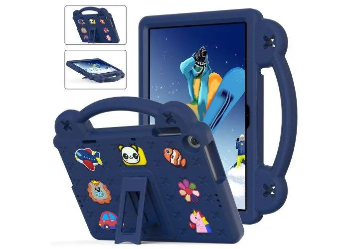 Lenovo Tab M10 (Gen 3) - Shockproof børnevenligt cover - Marineblå
