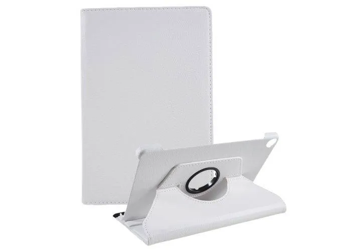 Lenovo Tab M10 (Gen 3) -  Læder cover 360 grader roterbar - Hvid