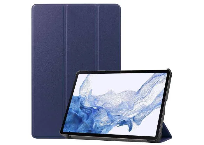 Samsung Galaxy Tab S9 - Tri-Fold læder cover - Blå