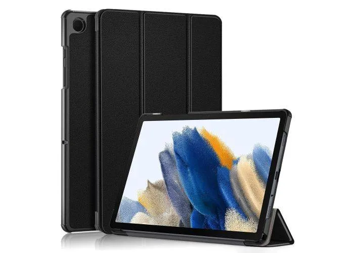 Samsung Galaxy Tab A9 Plus - Tri-Fold læder cover - Sort