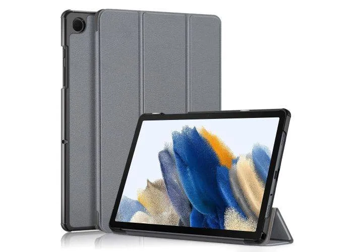 Samsung Galaxy Tab A9 Plus - Tri-Fold læder cover - Grå