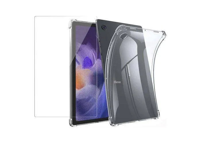 Samsung Galaxy Tab A9 Plus  / Tab A11 Plus - Shockproof gummi cover - Inkl. Hærdet beskyttelsesglas