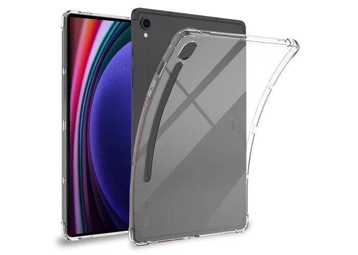 Samsung Galaxy Tab S9 FE - Shockproof gummi cover - Transparent