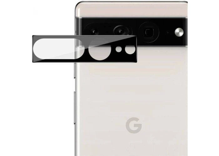 Google Pixel 7 Pro - IMAK hærdet beskyttelsesglas til KAMERALINSE - Sort