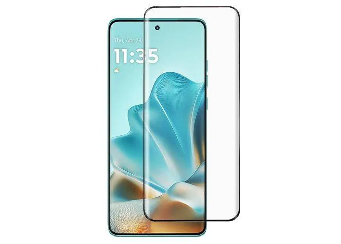 Motorola Edge 60 - Azmaro Premium hærdet beskyttelsesglas - Komplet dækning