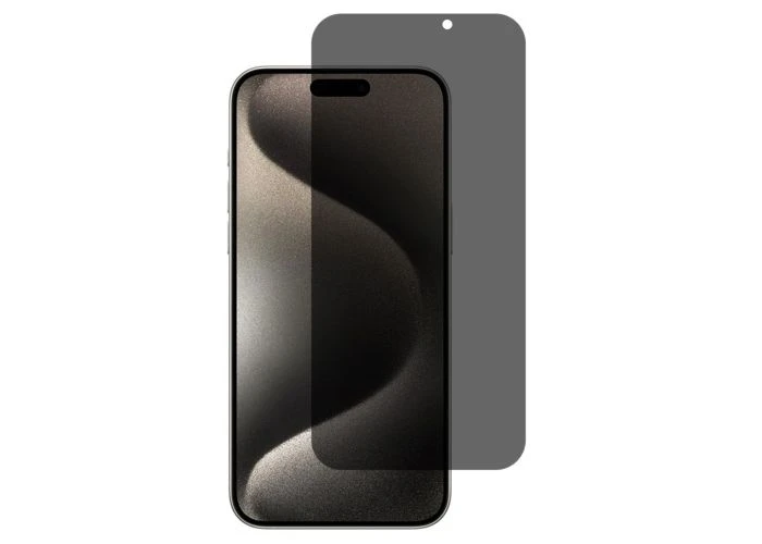 iPhone 18 Pro - Privacy hærdet beskyttelsesglas med komplet dækning