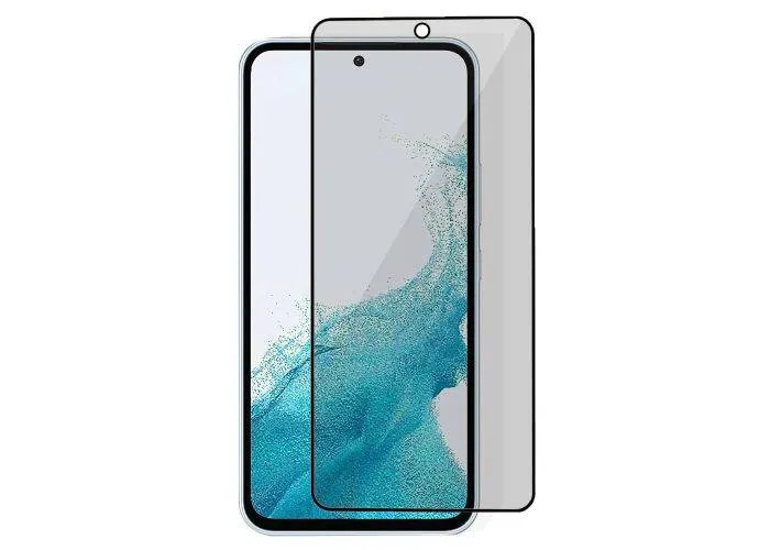 Samsung Galaxy A54 5G - Privacy hærdet beskyttelsesglas med komplet dækning