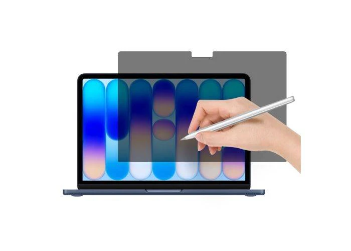 MacBook Neo 13 (2026) - Privacy PET beskyttelsesfilm med komplet dækning