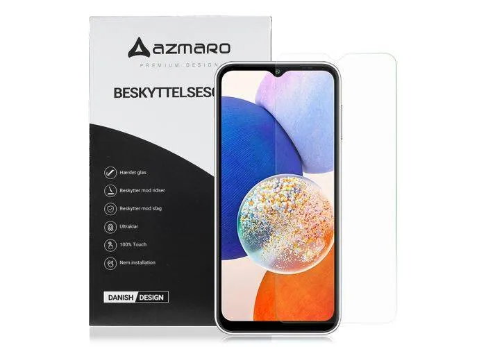 Samsung Galaxy A14 5G - Azmaro Ultra clear hærdet beskyttelsesglas - Transparent