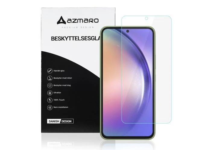Samsung Galaxy A54 5G - Azmaro Ultra clear hærdet beskyttelsesglas - Transparent