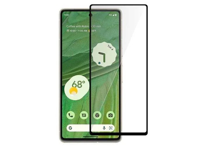 Google Pixel 7a - Premium hærdet beskyttelsesglas 0.26 mm med komplet dækning
