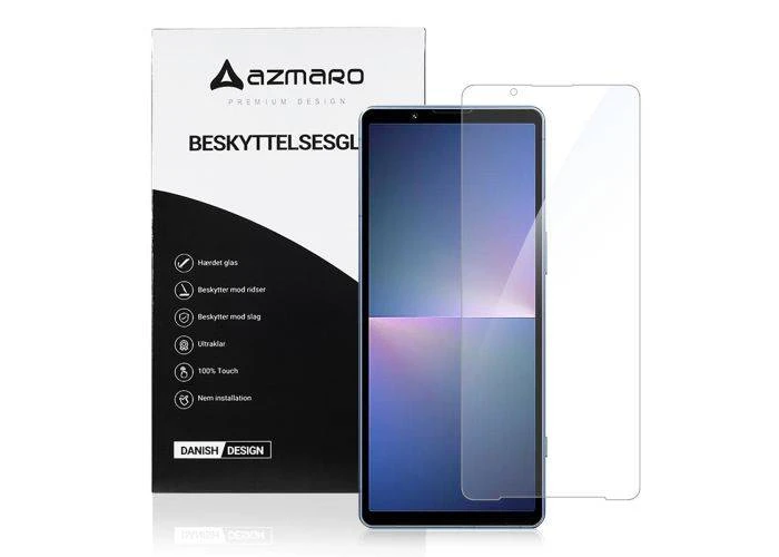 Sony Xperia 5 V - Azmaro Ultra clear hærdet beskyttelsesglas - Transparent